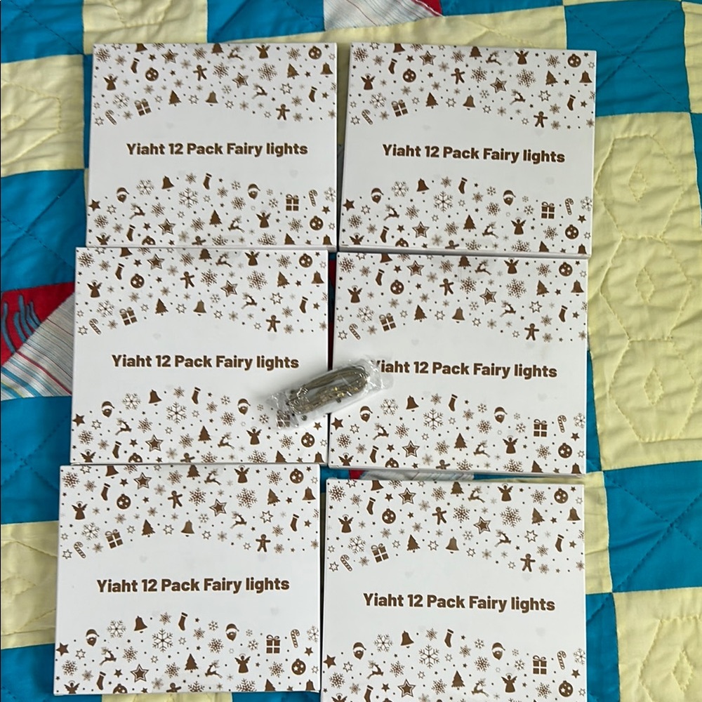 Yiaht 12 Pack Fairy Lights/ brand new!!!